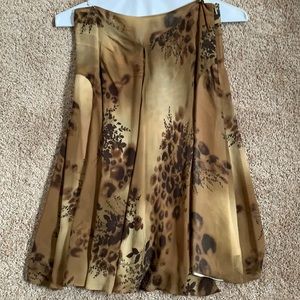 Banana Republic knee length fully lined skirt.